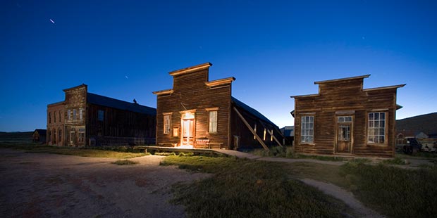 Bodie Houses by Lance Keimig