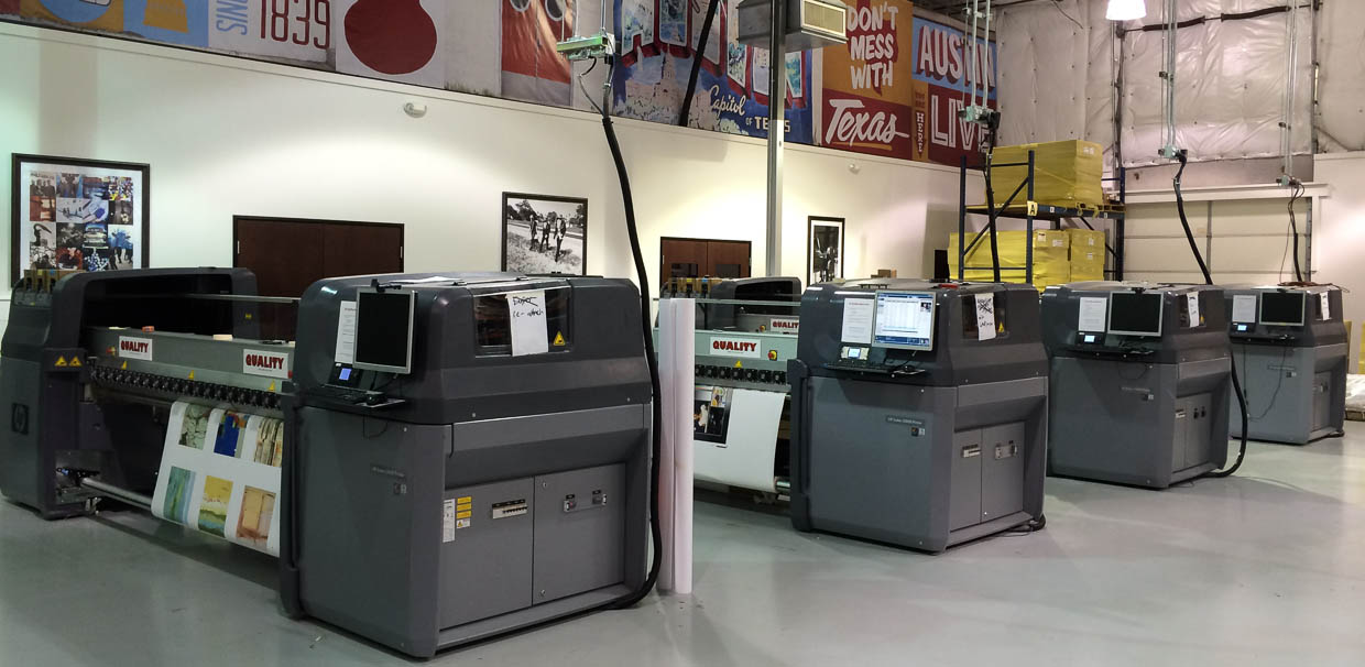 HP Latex printers at New Era Publishing