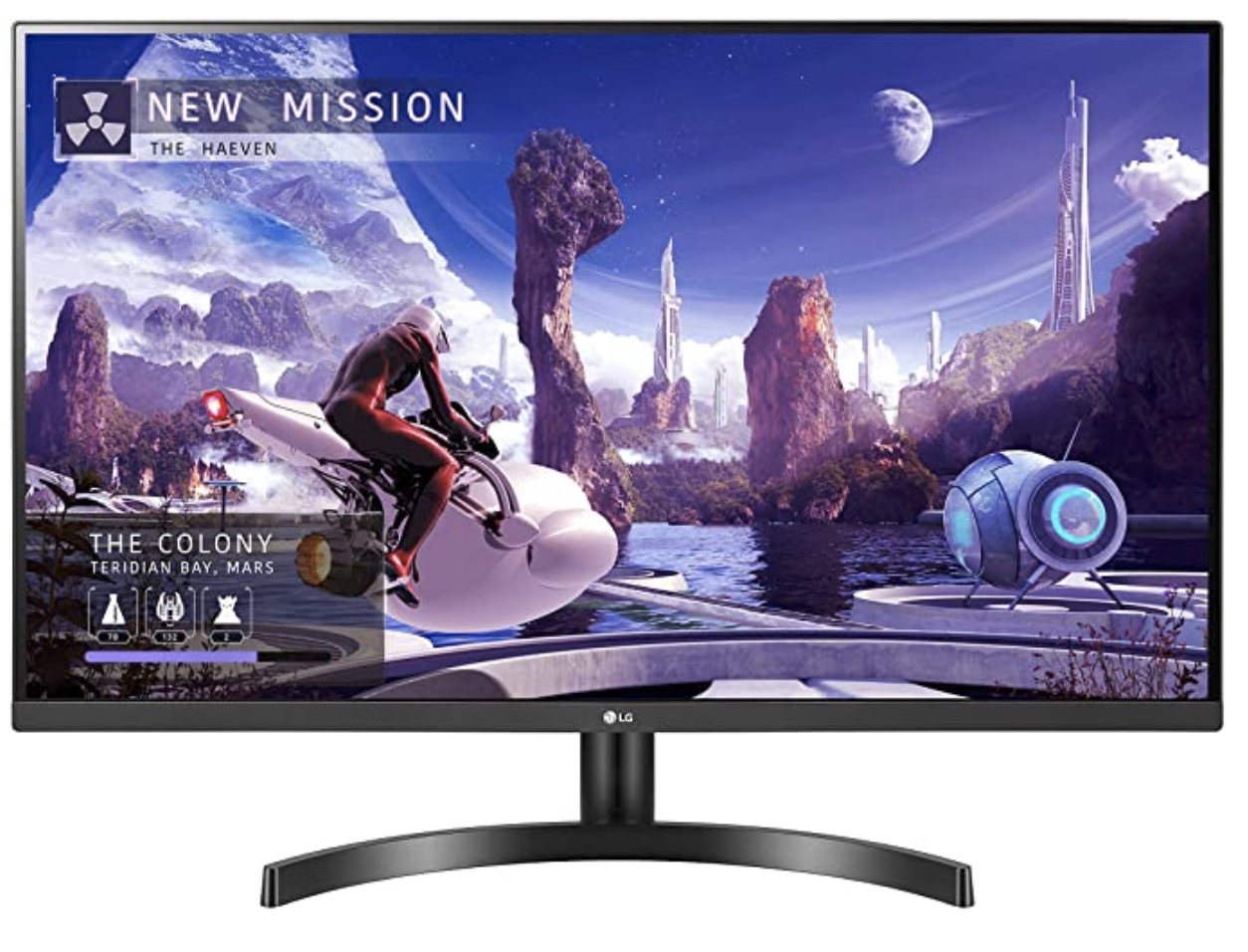 The inexpensive LG27QN600-B monitor